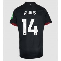 Pánský Fotbalový dres West Ham United Mohammed Kudus #14 2024-25 Venkovní Krátký Rukáv